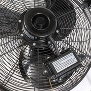 TPI U18TE-HD 18" Heavy Duty Utility Fan w/ 3 Speeds - Black, 120v