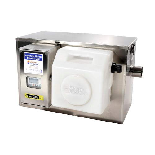 Grease Guardian GG-D15 Automatic Grease Trap w/ 15 GPM Capacity, Stainless Steel, Size #30