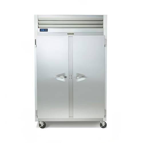 Traulsen G20010 52 1/10" Two Section Reach In Refrigerator, (2) Left/Right Hinge Solid Doors, 115v