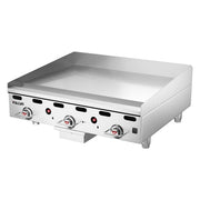 Vulcan MSA36 36" Gas Griddle w/ Thermostatic Controls - 1" Steel Plate, Natural Gas