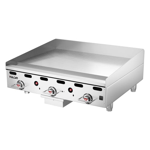 Vulcan MSA36 36" Gas Griddle w/ Thermostatic Controls - 1" Steel Plate, Natural Gas