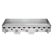Vulcan MSA60 60" Gas Griddle w/ Thermostatic Controls - 1" Steel Plate, Natural Gas
