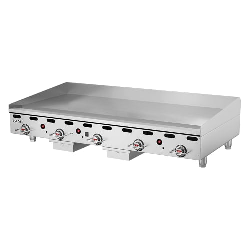 Vulcan MSA60 60" Gas Griddle w/ Thermostatic Controls - 1" Steel Plate, Natural Gas