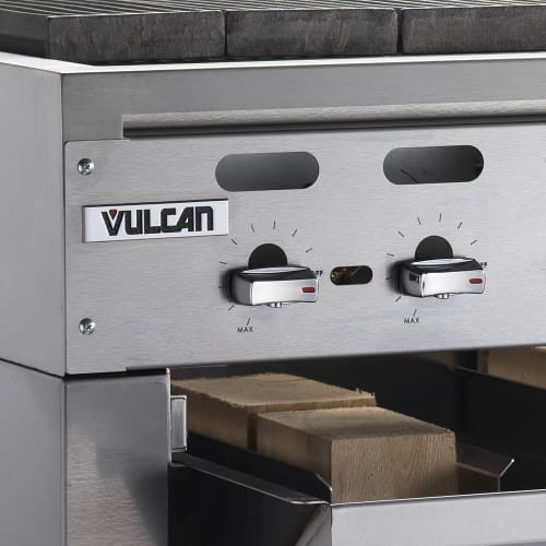 Vulcan VACB25 25 1/8" Radiant Charbroiler w/ Cast Iron Grates, Liquid Propane