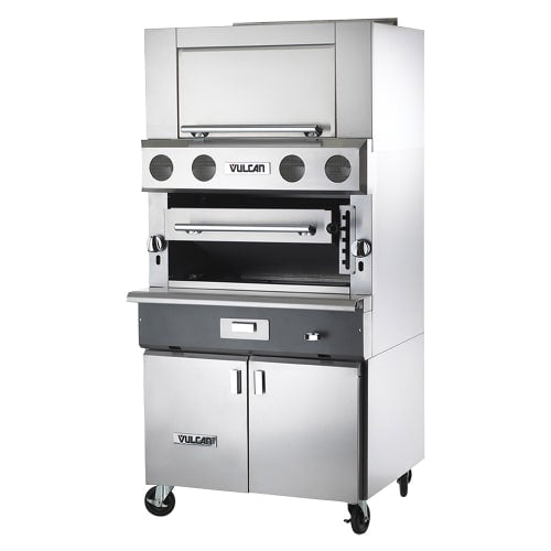 Vulcan VBB1BF 36" Upright Broiler w/ (3) Burners - Cabinet Base, Liquid Propane