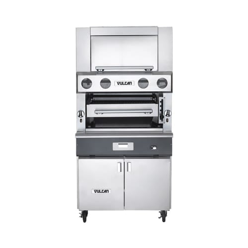 Vulcan VBB1F 36" Upright Broiler w/ (3) Burners - For Refrigerated Base, Natural Gas