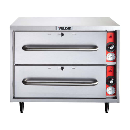 Vulcan VW2S 27.5"W Freestanding Warming Drawer w/ (2) 21.5" Compartments, 120v