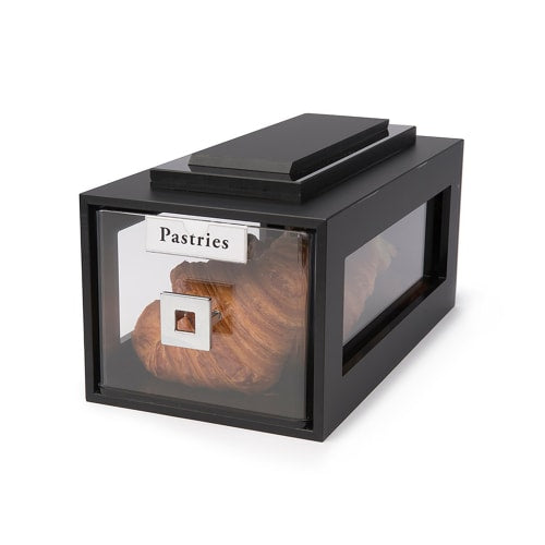 Rosseto Block Frame Bakery Drawer - Black Bamboo Frame (BD111)