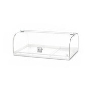 Rosseto Bakery Case w/ Removable (3) Row Divider, 19 1/4" x 12" x 7", Acrylic, Clear (BD119)