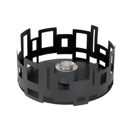 Rosseto 14" Round Warmer/Chafer - 7" High, Black (SM106)