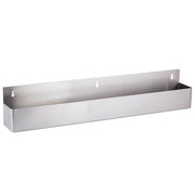 Tablecraft 5132 32" Single Stainless Speed Rail, Holds 8 Quart/Liter Bottles