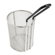 Tablecraft 984 4 1/2" Round Pasta Basket - Stainless Steel