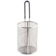 Tablecraft 985 5 1/4" Round Pasta Basket - Stainless Steel