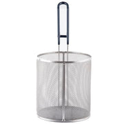 Tablecraft 986 6 1/2" Round Pasta Basket - Stainless Steel