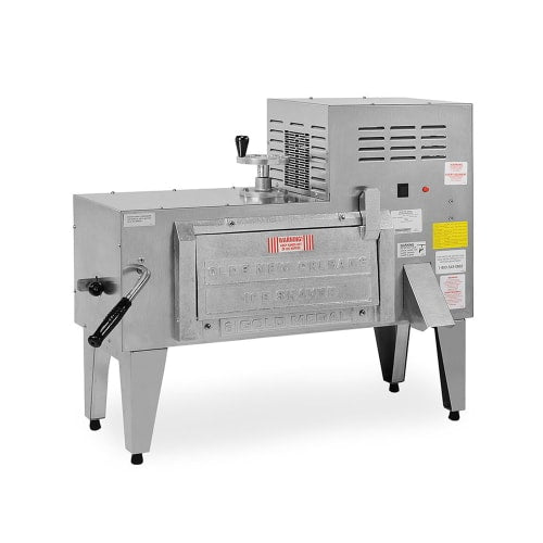 Gold Medal 1087 Block Ice Shaver w/ V-Belt Pulley & Safety Switch, 120v