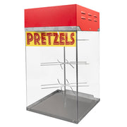 Gold Medal 2050 16" Countertop Pretzel Display Case w/ Motorized Rack, 120v