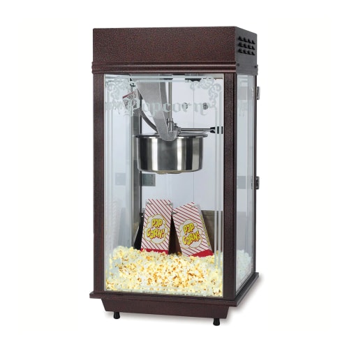 Gold Medal 2212 Mega Pop Popcorn Machine w/ 250 oz/hr Capacity & Copper Vein Finish, 120v