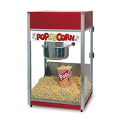 Gold Medal 2388 Special 88 Popcorn Machine w/ 8 oz Kettle & Red Steel Dome, 120v
