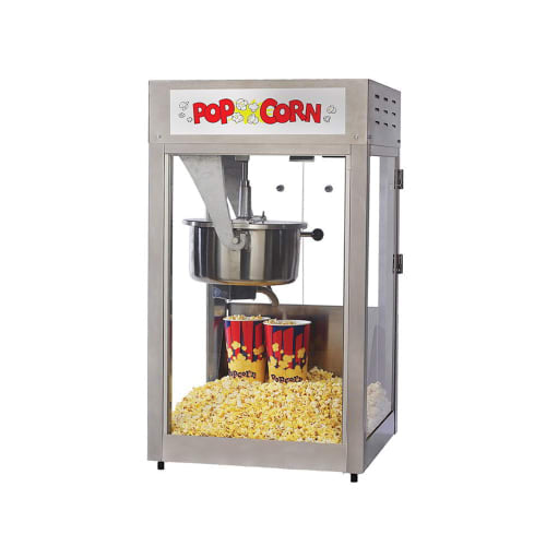 Gold Medal 2600 Super Pop Maxx Popcorn Machine w/ 16 oz Kettle, Counter Model, 120v