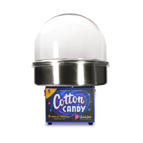 Gold Medal 3001-00-000 QuickSpin™ Single Serve Cotton Candy Machine w/ QuickStart & QuickCool Technology, 120v