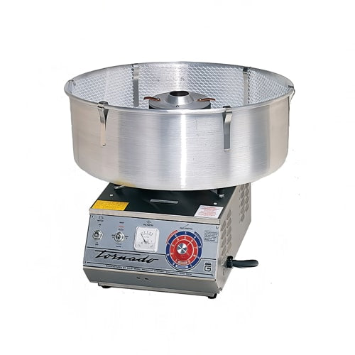 Gold Medal 3005SS Tornado® Floss Cotton Candy Machine w/ Aluminum Floss Bowl, 120v