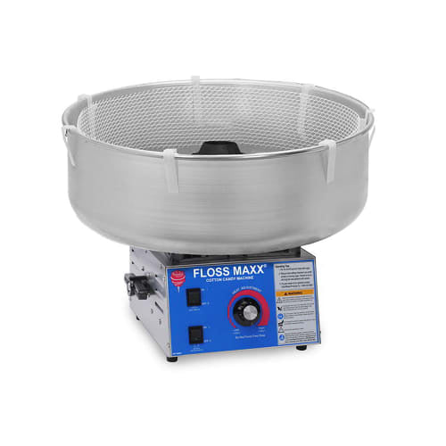 Gold Medal 3077-00-000 Super Floss Maxx® Cotton Candy Machine w/ Non-Metallic Floss Bowl, 120v
