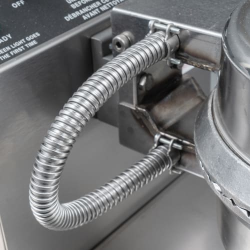 Gold Medal 5020 Giant Waffle Cone Baker w/ 8" Danish Grid & Push Button Controls, 120v