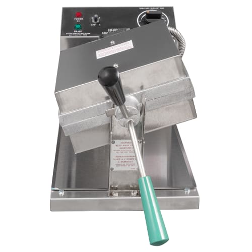 Gold Medal 5025 (4) Classic Belgian Waffle Maker w/ Stainless Steel Grids, 1440W