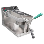 Gold Medal 5025 (4) Classic Belgian Waffle Maker w/ Stainless Steel Grids, 1440W