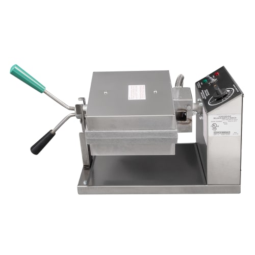 Gold Medal 5025 (4) Classic Belgian Waffle Maker w/ Stainless Steel Grids, 1440W