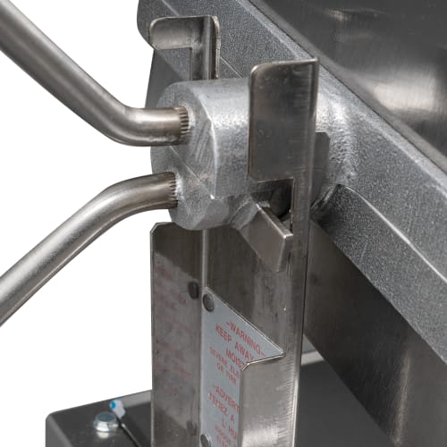 Gold Medal 5025 (4) Classic Belgian Waffle Maker w/ Stainless Steel Grids, 1440W