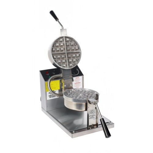 Gold Medal 5042 Single Classic Belgian Waffle Maker w/ Removable Aluminum Grids, 1330W