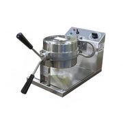 Gold Medal 5042 Single Classic Belgian Waffle Maker w/ Removable Aluminum Grids, 1330W