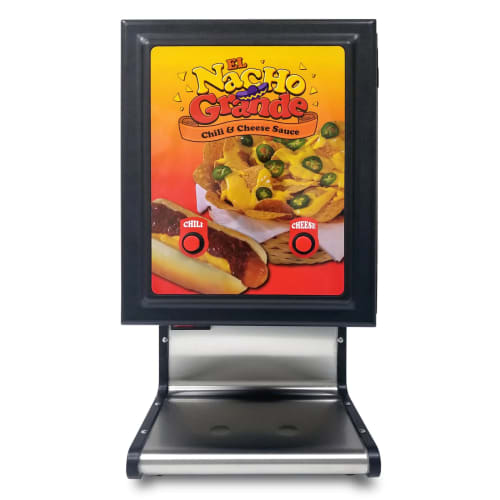 Gold Medal 5301 Nacho Cheese & Chili Dispenser w/ Push Button - 120v, 760w