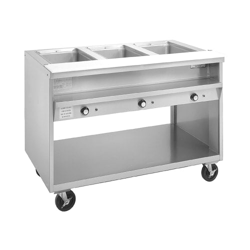 Randell 3613-240 48" Hot Food Table w/ (3) Wells & Cutting Board, 208 240v/1ph