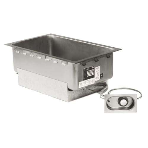 Eagle Group TM1220FW-240T-D Drop-In Hot Food Well w/ (1) Full Size Pan Capacity, 240v/1ph