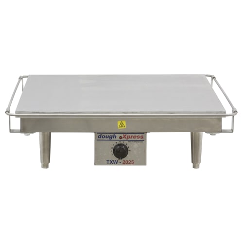 DoughXpress TXW-2025 Tortilla Warmer, 20 x 25" Platen & Temperature Dial, 220v/1ph