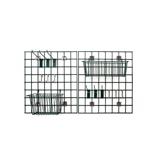 Focus FWMKIT1 EZ-Wall™ Food Prep & Drying Kit Wall Grid - 25"L x 10 1/2"W, Epoxy Coated