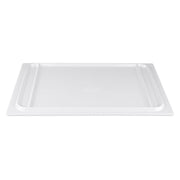GET Full-Size Tile, Solid, Melamine, White (ML-160-W)