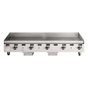Wolf AGM60 60" Gas Griddle w/ Manual Controls - 1" Steel Plate, Natural Gas
