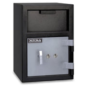 Mesa MFL2014K BLKGR .8 cu ft 1 Compartment Drop Safe w/ Key Lock