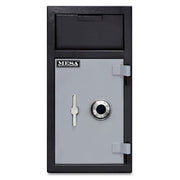 Mesa MFL2714C BLKGR 1.4 cu ft 1 Compartment Drop Safe w/ Combination Lock