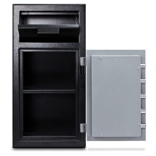 Mesa MFL2714E 1.4 cu ft 1 Compartment Drop Safe w/ Electronic Lock