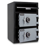 Mesa MFL3020EE BLKGR 3.6 cu ft 2 Compartment Drop Safe w/ Electronic Lock