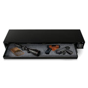 Mesa MUBG652E Under Bed Gun Safe w/ Electronic Lock - 51"W x 14.6"D x 6"H, Steel, Black