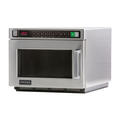 Amana HDC12A2 1200w Commercial Microwave w/ Touch Pad - 120v