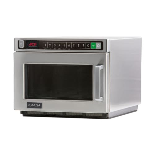 Amana HDC182 1800w Commercial Microwave w/ Touch Pad - 208-240v