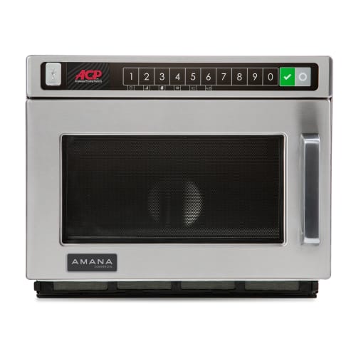 Amana HDC182 1800w Commercial Microwave w/ Touch Pad - 208-240v
