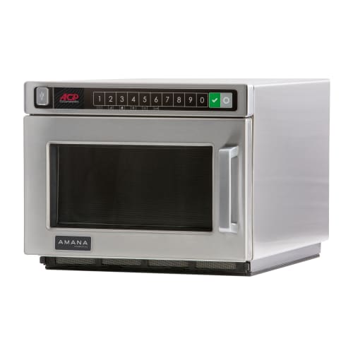 Amana HDC212 2100w Commercial Microwave w/ Touch Pad - 208-240v