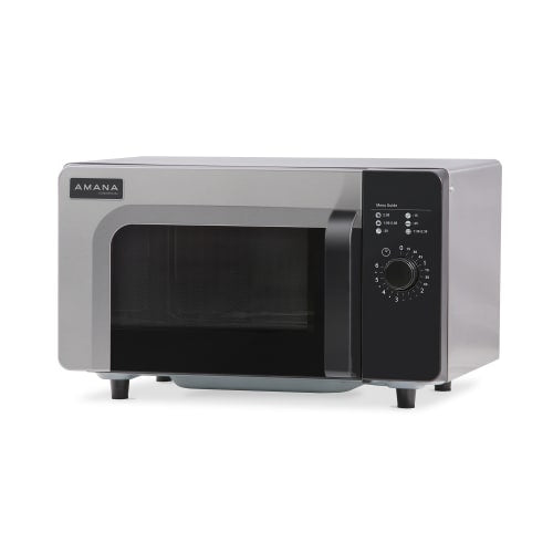 Amana RMS10DSA 1000w Commercial Microwave w/ Dial Control - 120v